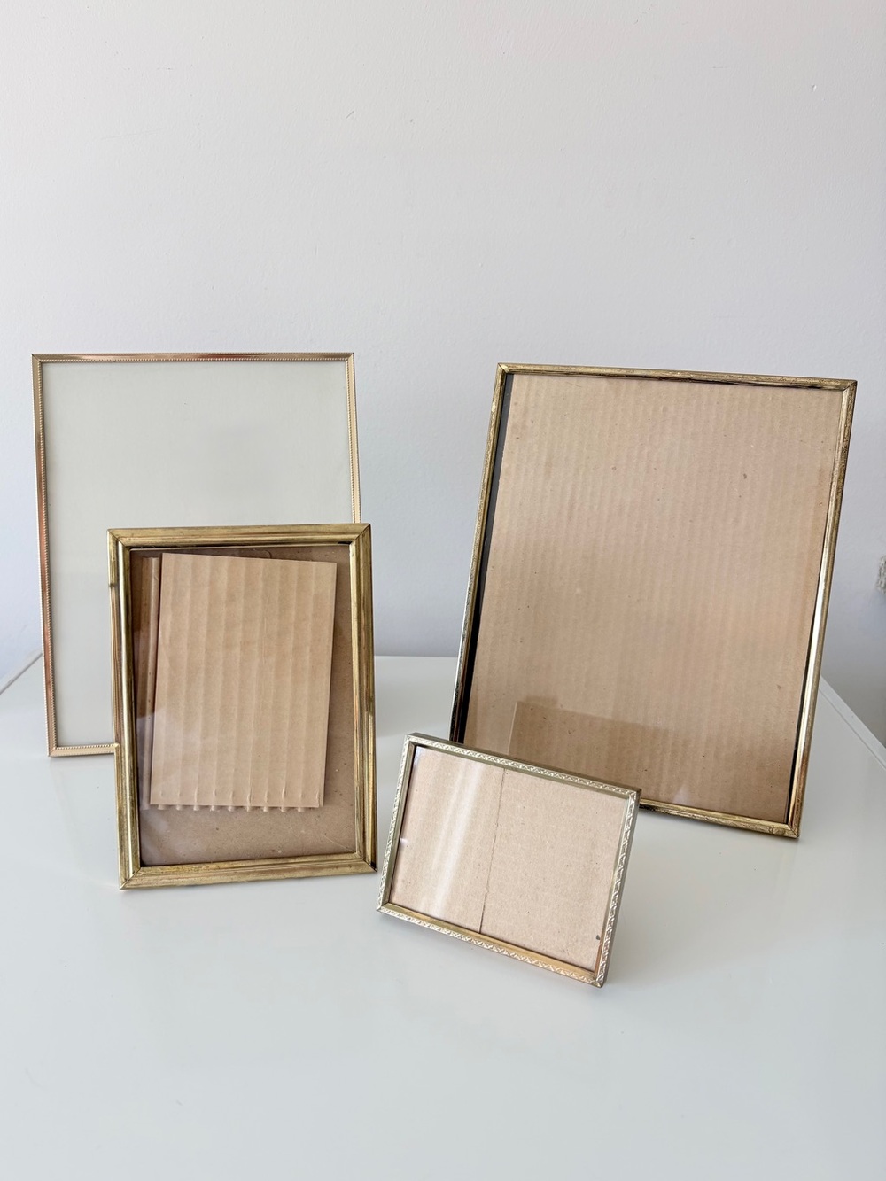 Vintage Brass Frame Bundle Various Sizes